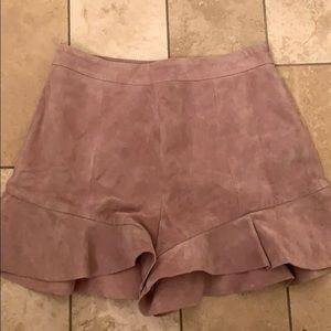 INTERMIX Ruffled Shorts